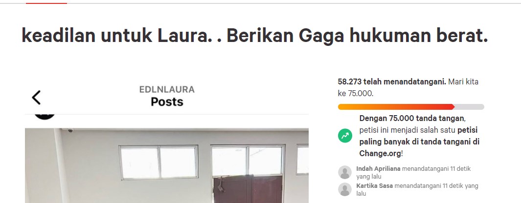 Petisi Agar Gaga Muhammad Dihukum Berat Beredar Saat Dirinya Ajukan Banding
