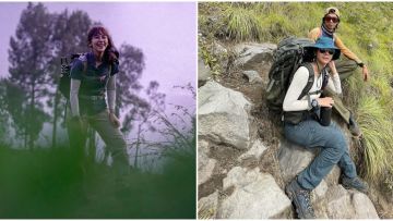 Ide Gaya Fashion ala Adinda Thomas untuk Naik Gunung