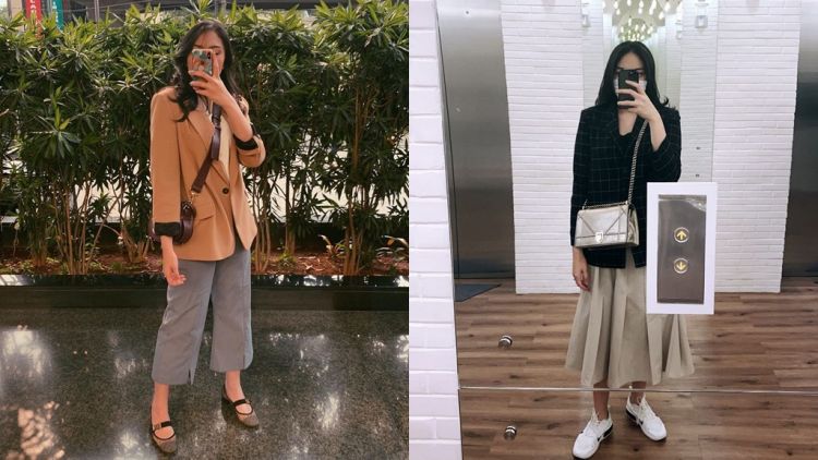 Ide Fashion ala Putri Tanjung untuk ke Kantor. Simpel dan Elegan!