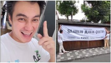 Rumah Makan Gratis Baim Wong Dibuka untuk yang Membutuhkan