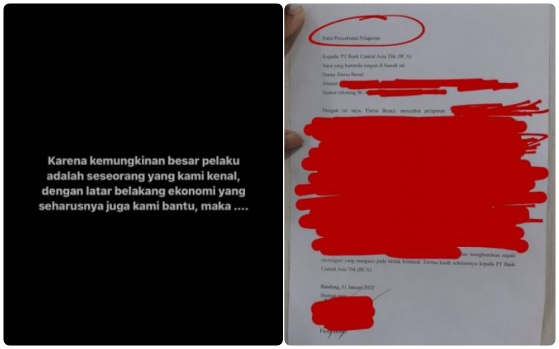 Fiersa Besari kebobolan rekening