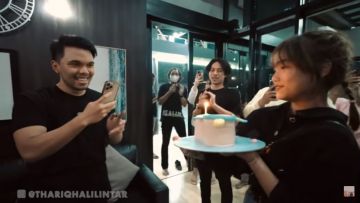 Hari Pertama Jadian, Thariq Mendapatkan Surprise Ulang Tahun dari Fuji