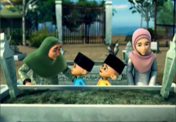 Viral Kuburan Upin-Ipin, Studio Klarifikasi dan Jabarkan Fakta Sejarahnya