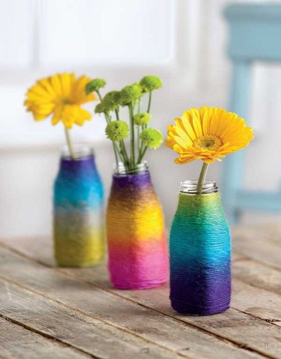 cara membuat pot bunga dari botol bekas