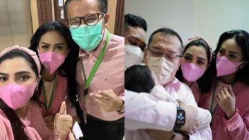 Kompak Pakai Pink, 6 Potret Keluarga Sambut Kedatangan Baby A