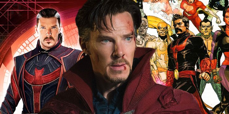 benedict cumberbatch memerankan dua versi Doktor Strange