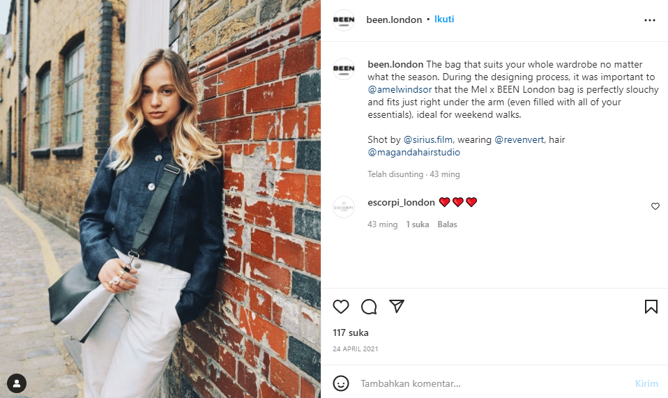 Selain Pangeran Felix, Ini Daftar Anggota Kerajaan yang Jadi Model 14 Lady Amelia Windsor