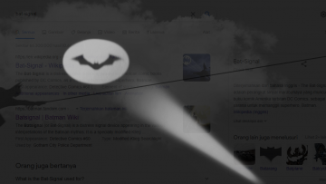 Bat-Signal Muncul di Google Doodle, Kamu Bisa Panggil Batman!