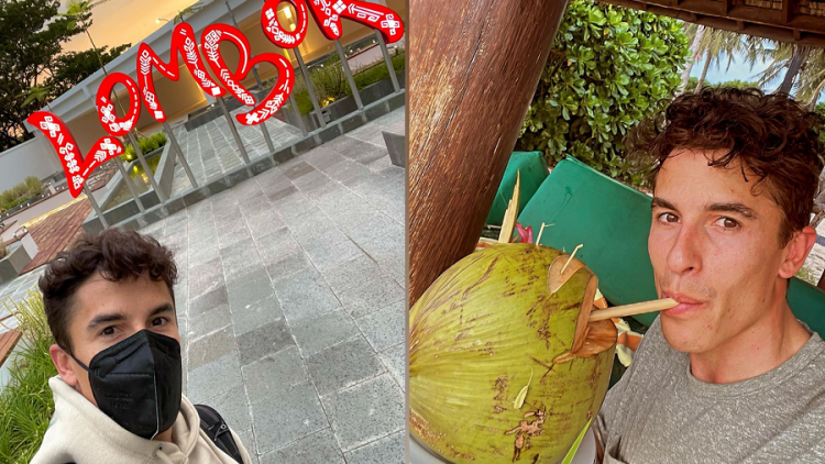 Kumpulan Foto Editan Kocak Marc Marquez yang Viral. Dari Lombok Sampai ke Gerobak Mie Instan