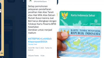 Jual Beli Sertifikat Tanah Harus Sertakan BPJS Kesehatan, Rencana Berlaku 1 Maret