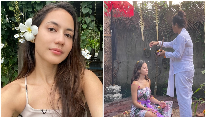 Penjelasan Pevita Pearce Soal Jalani Ritual Melukat, Bukan Ritual Agama