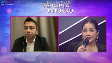 Raffi Ahmad Isoman, Nagita Banjir Air Mata di Mega Konser “Tercipta Untukku”