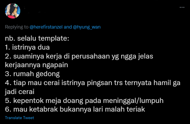 Curhat warganet soal sinetron
