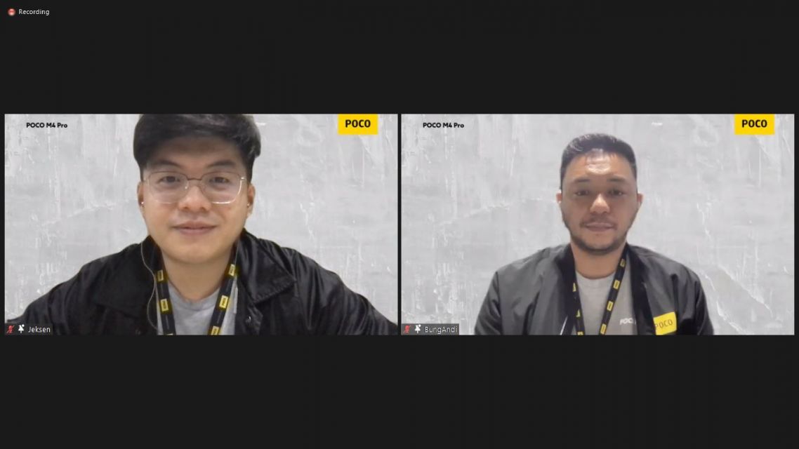 POCO M4 Pro Meluncur di Indonesia, Ini Harga dan Spesifikasinya 7 Virtual press conference peluncuran ponsel POCO terbaru