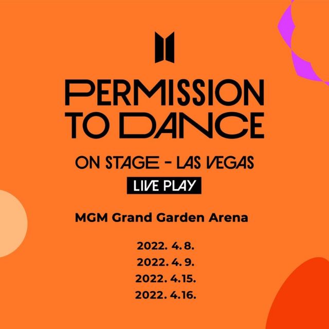 Agenda konser BTS Permission to Dance On Stage-Las Vegas