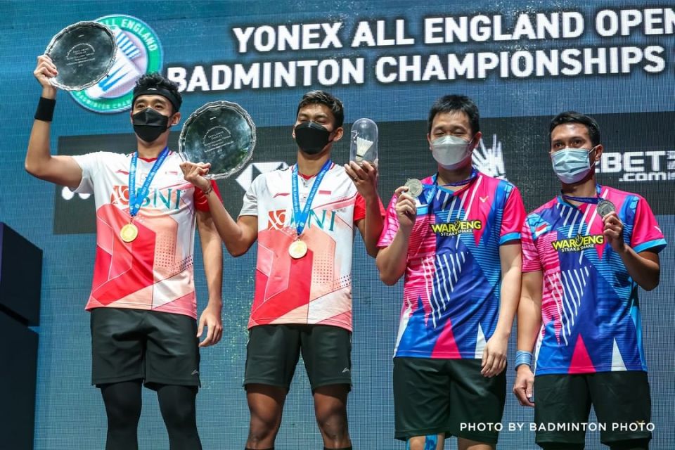 Perjalanan Bagas/Fikri hingga menangi All England 2022