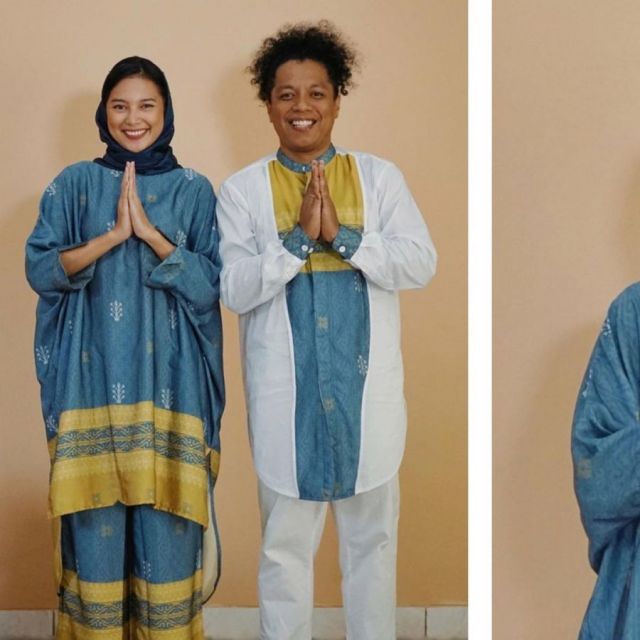 9 Ide Baju Sarimbit ala Keluarga Selebritas Terbaru. Pas nih Buat Lebaran 20 Inspirasi baju sarimbit keluarga ala seleb terbaru