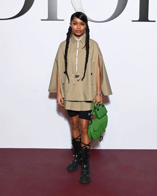 Style seleb yang hadiri Dior Show, Paris Fashion Week
