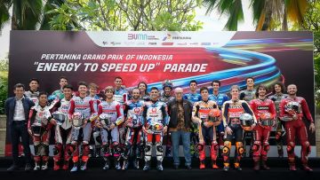 Parade MotoGP Mandalika di Jakarta Dibuka Presiden Jokowi, Berlangsung Meriah!