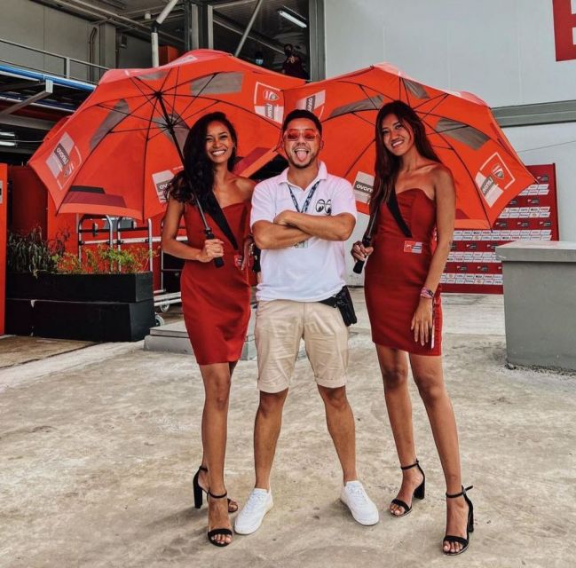 11 Potret Artis Nonton MotoGP Mandalika. Ada Tiara Andini sampai Rio Dewanto 36 Omesh