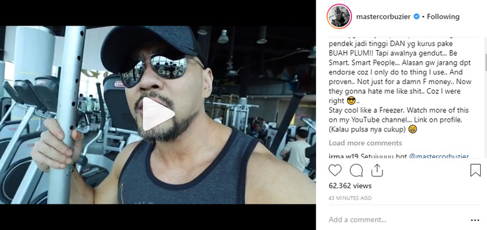 Deddy Corbuzier tidak banyak dapat tawaran endorse