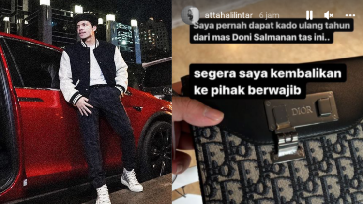 Atta Halilintar Dapat Tas Mewah dari Doni Salmanan, Siap Serahkan ke Polisi