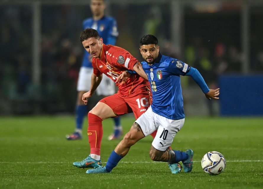 Italia Absen dari Piala Dunia 2022, Portugal Bakal Lawan Makedonia Utara 5 Lorenzo Insigne