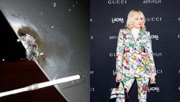 Pesawat yang Ditumpangi Miley Cyrus Tersambar Petir, Terpaksa Mendarat Darurat