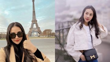 Anya Geraldine Pasang Gembok ‘love’ di Paris, Netizen Sebut Ariel