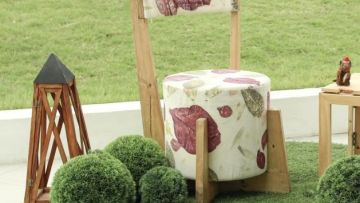 Kursi Santai Pinus Hasil Kolaborasi UMKM Menjadi Furniture Ramah lingkungan