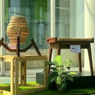 Pemanfaatan Eceng Gondok Sebagai Kursi Cafe Ramah Lingkungan