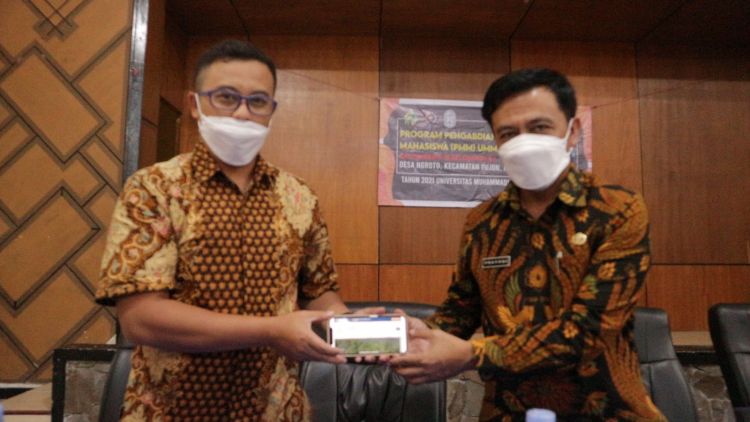 Gapai Smart Village, Mahasiswa UMM Ciptakan Website Desa Ngroto