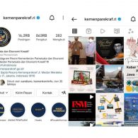 Akun IG Kemenparekraf Sempat Hilang, Cyber Security Dipertanyakan