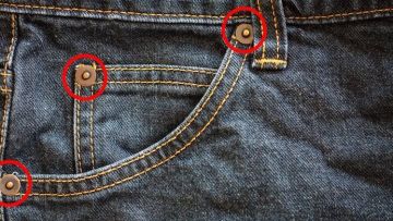 Fungsi Kancing Logam di Celana Jeans