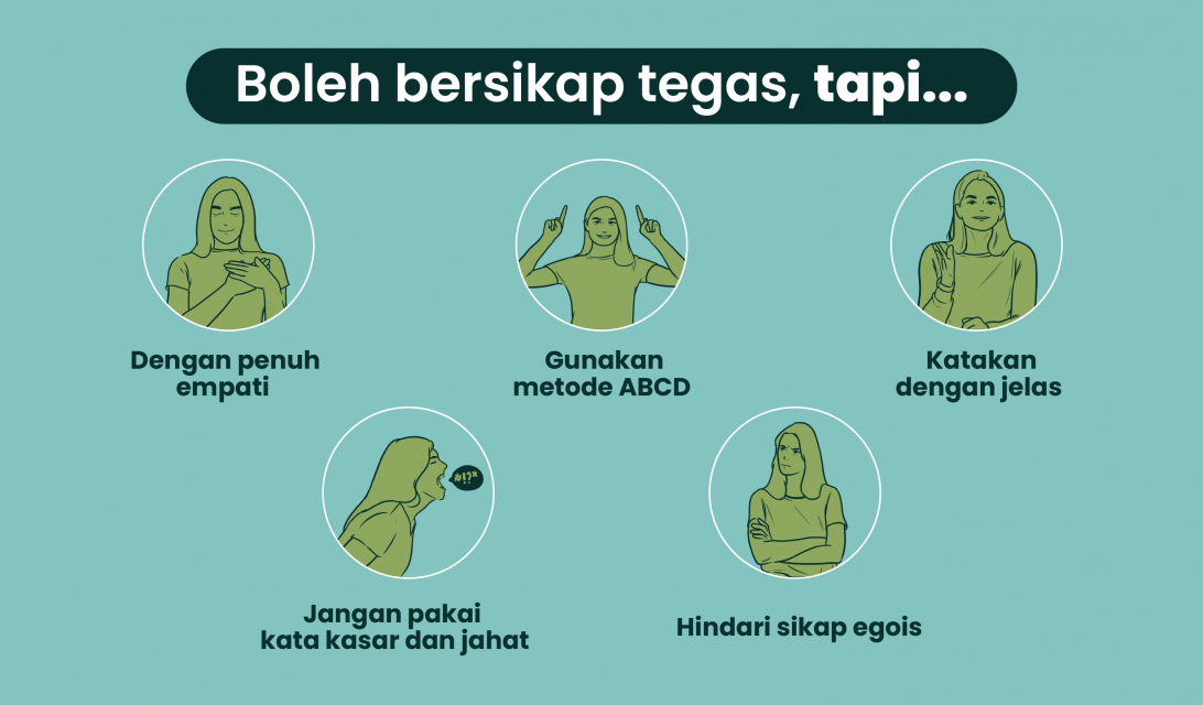 Cara Bersikap Tegas