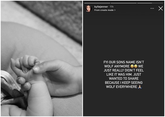 Kylie Jenner mengubah nama anak keduanya