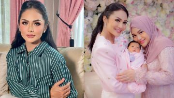 Sambil Gendong Ameena, Krisdayanti Kenang Momen Haru Mengasuh Aurel Saat Bayi