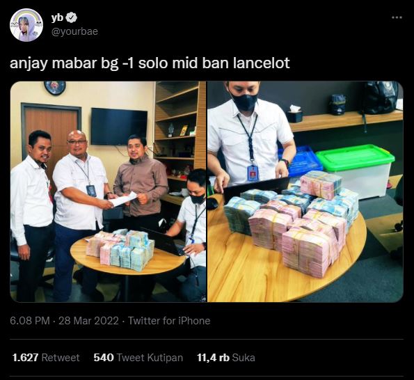 Reza Arap kembalikan uang doni salamanan