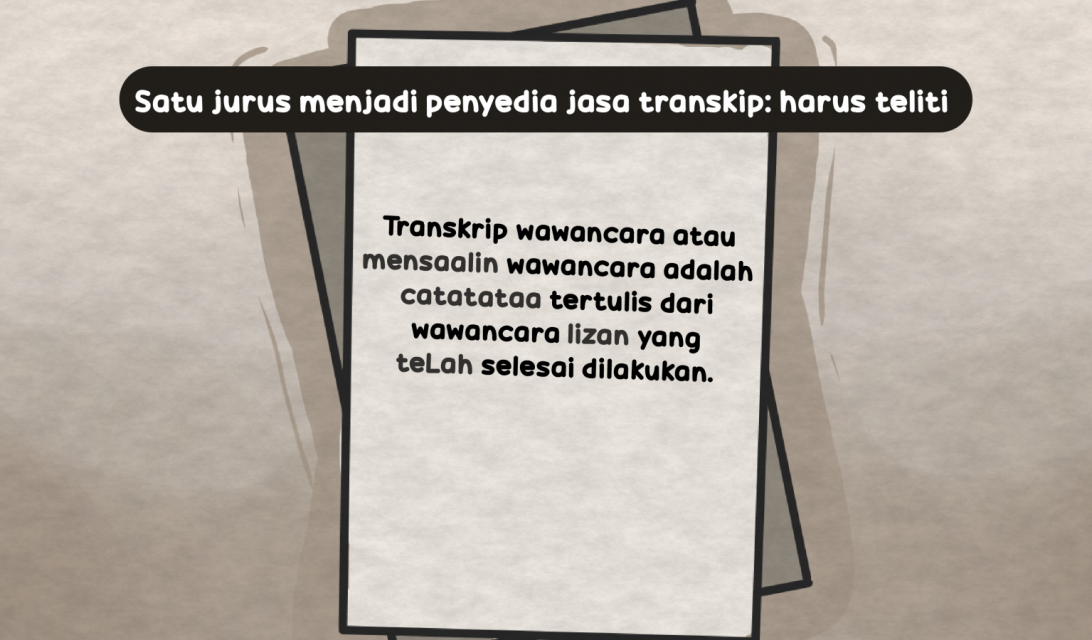 Transkip Wawancara