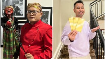 Sule Beri Kado Ulang Tahun Kereta Odong-odong untuk Raffi Ahmad