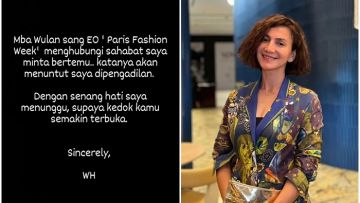 Wanda Hamidah Dituntut EO yang Klaim Ikut Paris Fashion Week 2022