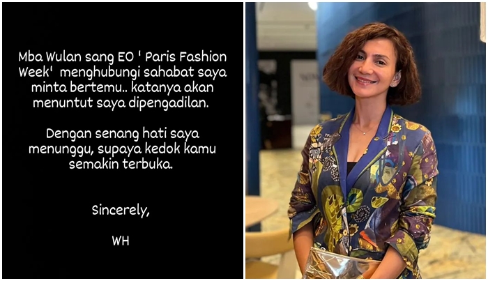 Wanda Hamidah Dituntut EO yang Klaim Ikut Paris Fashion Week 2022