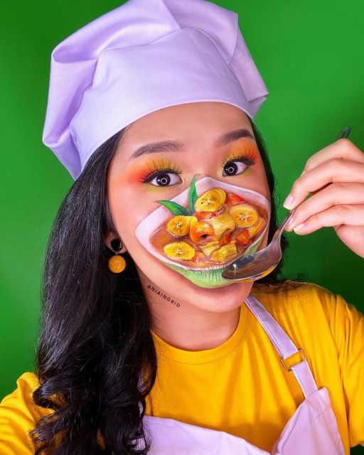 Face painting ala Nia Ingrid