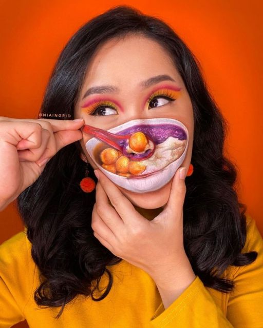 Face painting ala Nia Ingrid