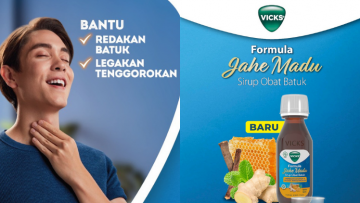 Vicks Luncurkan Vicks Formula Jahe Madu untuk Keluarga Indonesia