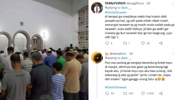 10 Cerita Kocak Warganet Salat Tarawih ini Bikin Ngakak Sekaligus Malu