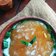 Cara Membuat Bubur Singkong Merah di Rumah!