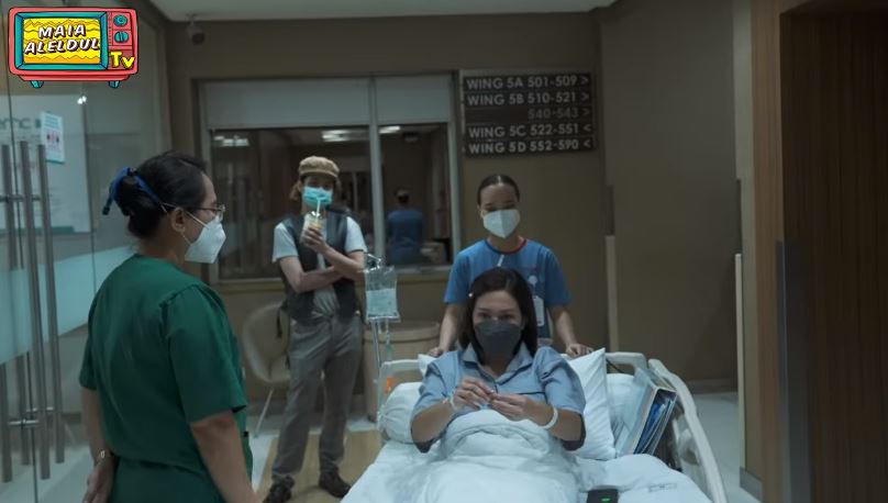 Dul jaelani dampingi maia sakit