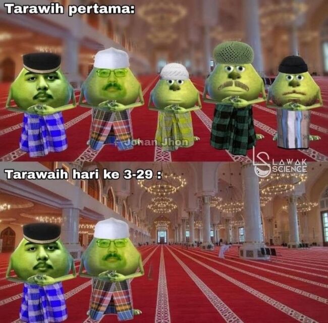 10 Kumpulan Meme Absurd Sambut Ramadan 2025, Relate Banget!