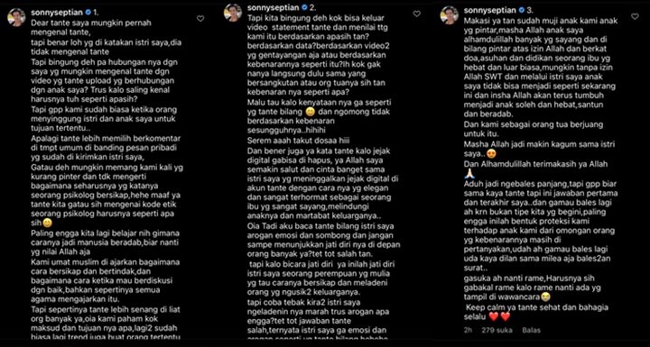 Sonny Septian Pasang Badan Usai Lita Gading Sebut Fairuz A Rafiq Arogan